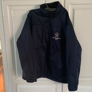 Antigua lightweight water resistant cold-weather Dallas Cowboys jacket